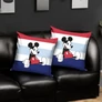 Disney Mickey párna, díszpárna 40x40 cm - Retro