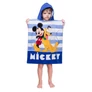 Disney Mickey poncsó törölköző, fürdőlepedő 50x115 cm - Stripe