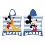 Disney Mickey poncsó törölköző, fürdőlepedő 50x115 cm - Stripe