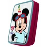Mickey egér töltött tolltartó - 2 emeletes