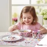 Disney Minnie étkészlet, műanyag szett bögrével 265 ml - Spring