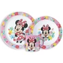 Disney Minnie étkészlet, műanyag szett bögrével 265 ml - Spring