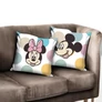 Disney Minnie és Mickey párna, díszpárna 40x40 cm - Smile