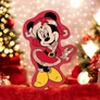 Disney Minnie 3D formapárna, díszpárna 35 cm - Jolly