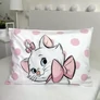 Disney Marie cica gyerek ágyneműhuzat garnitúra - Dots