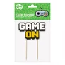 Gaming torta dekoráció 14,5 cm-es - Game On