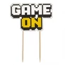 Gaming torta dekoráció 14,5 cm-es - Game On