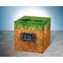 Kép 1/3 - Minecraft ébresztőóra világítással