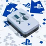 PlayStation PS5 fehér francia kártya