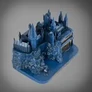 Harry Potter Hogwarts 3D öröknaptár