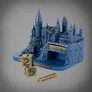 Harry Potter Hogwarts 3D öröknaptár