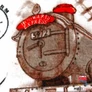 Harry Potter kéztörlő, arctörlő törölköző - Hogwarts Express
