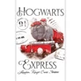 Harry Potter kéztörlő, arctörlő törölköző - Hogwarts Express