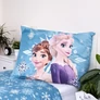 Disney Jégvarázs gyerek ágyneműhuzat garnitúra 100×135 cm, 40×60 cm - White Snowflak
