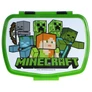 Minecraft szendvicsdoboz, uzsonnás doboz - Green