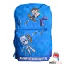 Kép 4/4 - Minecraft iskolatáska, hátizsák - 35 cm - Blue