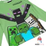 Minecraft hosszú ujjú gyerek póló - Characters II. - 116-os / 6 éves korig