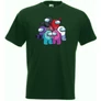Sötétzöld Among Us gyerek rövid ujjú póló - Gamer Fan 