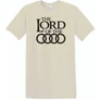 Natúr Audi férfi rövid ujjú póló - The Lord of the Audi