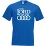 Királykék Audi férfi rövid ujjú póló - The Lord of the Audi