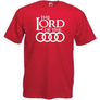 Kép 7/8 - Piros Audi férfi rövid ujjú póló - The Lord of the Audi