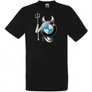 Kép 1/8 - Fekete BMW férfi rövid ujjú póló - Devil
