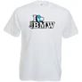 Fehér BMW férfi rövid ujjú póló - I Love My BMW