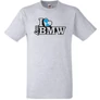 Szürke BMW férfi rövid ujjú póló - I Love My BMW