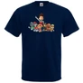 Sötétkék Mancs őrjárat gyerek rövid ujjú póló