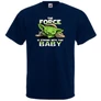 Sötétkék BabYoda gyerek rövid ujjú póló - Fan Art I.