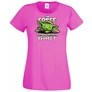 Fuxia BabYoda női rövid ujjú póló - Fan Art I.