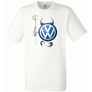Kép 3/8 - Fehér Volkswagen férfi rövid ujjú póló - Devil