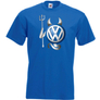 Kép 4/8 - Királykék Volkswagen férfi rövid ujjú póló - Devil