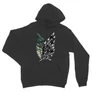 Sötétszükre Attack on Titan unisex kapucnis pulóver - Scouting Legion logo II.