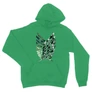 Zöld Attack on Titan unisex kapucnis pulóver - Scouting Legion logo II.