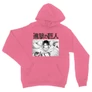 Világos rózsaszín Attack on Titan unisex kapucnis pulóver - Shingeki no Kyojin - Levi