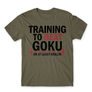 Kép 7/24 - Cink Dragon Ball férfi rövid ujjú póló - Training to beat Goku