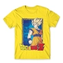 Kép 8/24 - Citromsárga Dragon Ball férfi rövid ujjú póló - Goku Dragon Ball Z