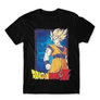 Fekete Dragon Ball férfi rövid ujjú póló - Goku Dragon Ball Z