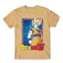Homok Dragon Ball férfi rövid ujjú póló - Goku Dragon Ball Z