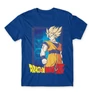Királykék Dragon Ball férfi rövid ujjú póló - Goku Dragon Ball Z