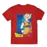 Piros Dragon Ball férfi rövid ujjú póló - Goku Dragon Ball Z