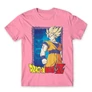 Világos rózsaszín Dragon Ball férfi rövid ujjú póló - Goku Dragon Ball Z