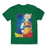 Zöld Dragon Ball férfi rövid ujjú póló - Goku Dragon Ball Z