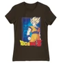 Barna Dragon Ball női rövid ujjú póló - Goku Dragon Ball Z