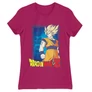 Pink Dragon Ball női rövid ujjú póló - Goku Dragon Ball Z