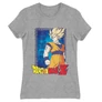 Sportszürke Dragon Ball női rövid ujjú póló - Goku Dragon Ball Z