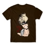 Barna Hősakadémia férfi rövid ujjú póló - BNHA - Kacchan