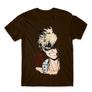 Kép 5/24 - Barna Hősakadémia férfi rövid ujjú póló - BNHA - Kacchan