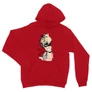 Piros Hősakadémia unisex kapucnis pulóver - BNHA - Kacchan